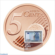 Sierra Leone 2022 20 Years Since Adoption Of Euro, Mint NH, Various - Money On Stamps - Monnaies