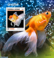 Sierra Leone 2022 Goldfish, Mint NH, Nature - Fish - Peces