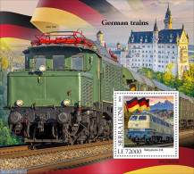 Sierra Leone 2022 German Trains, Mint NH, Transport - Railways - Trenes