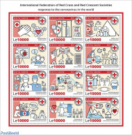 Sierra Leone 2022 Red Cross Response To Coronavirus, Mint NH, Health - Red Cross - Corona/Covid19 - Corona/Covid19 - Rotes Kreuz