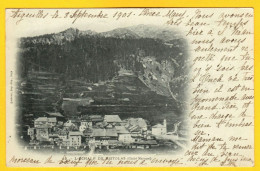 CPA L'ECHALP De RISTOLAS - Dernier Village De La Vallée - 1901 Précurseur - Otros & Sin Clasificación