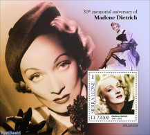 Sierra Leone 2022 30th Memorial Anniversary Of Marlene Dietrich, Mint NH, Performance Art - Movie Stars - Schauspieler