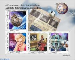 Sierra Leone 2022 60th Anniversary Of The First Transatlantic Satellite Television Transmission, Mint NH, Performance .. - Schauspieler