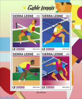 Sierra Leone 2022 Table Tennis, Mint NH, Sport - Table Tennis - Table Tennis
