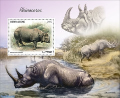 Sierra Leone 2022 Rhinos, Mint NH, Nature - Rhinoceros - Autres & Non Classés