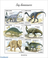 Sierra Leone 2022 Big Dinosaurs, Mint NH, Nature - Prehistoric Animals - Prehistorics
