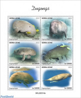 Sierra Leone 2022 Dugongs, Mint NH, Nature - Sea Mammals - Autres & Non Classés