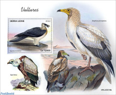 Sierra Leone 2022 Vultures, Mint NH, Nature - Birds Of Prey - Autres & Non Classés