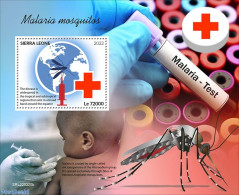 Sierra Leone 2022 Malaria Mosquitos, Mint NH, Health - Nature - Insects - Autres & Non Classés