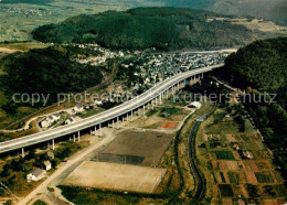 73793304 Sechshelden Haiger Fliegeraufnahme Autobahnbruecke  - Other & Unclassified