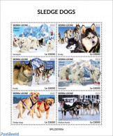 Sierra Leone 2022 Sledge Dogs, Mint NH, Nature - Dogs - Autres & Non Classés