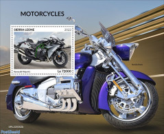 Sierra Leone 2022 Motorcycles, Mint NH, Transport - Motorcycles - Motorfietsen