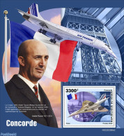 Niger 2022 Concorde, Mint NH, History - Transport - Flags - Concorde - Aircraft & Aviation - Concorde
