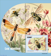 Niger 2022 Bees, Mint NH, Nature - Bees - Insects - Níger (1960-...)