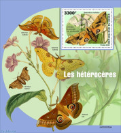 Niger 2022 Moths, Mint NH, Nature - Insects - Niger (1960-...)