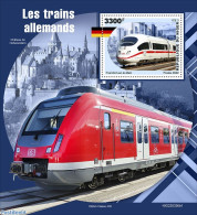 Niger 2022 German Trains, Mint NH, Transport - Railways - Treinen