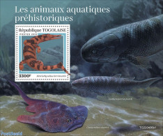 Togo 2022 Prehistoric Water Animals, Mint NH, Nature - Prehistoric Animals - Prehistóricos