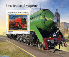 Togo 2022 Steam Trains, Mint NH, Transport - Railways - Treni