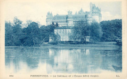 Postcard France Pierrefonds Le Chateau - Pierrefonds