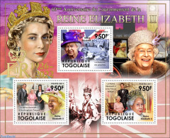 Togo 2022 60th Anniversary Of The Coronation Of Queen Elizabeth II, Mint NH, History - American Presidents - Kings & Q.. - Koniklijke Families