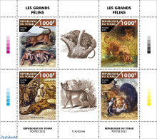 Chad 2022 Big Cats, Mint NH, Nature - Cat Family - Other & Unclassified