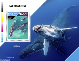 Chad 2022 Whales, Mint NH, Nature - Sea Mammals - Sonstige & Ohne Zuordnung