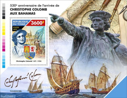 Chad 2022 530th Anniversary Of The Arrival Of Christopher Columbus In The Bahamas, Mint NH, History - Transport - Vari.. - Other & Unclassified