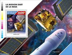 Chad 2022 DART Mission, Mint NH, Transport - Space Exploration - Autres & Non Classés