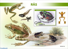 Guinea Bissau 2022 Frogs, Mint NH, Nature - Frogs & Toads - Guinea-Bissau