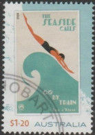 AUSTRALIA - USED 2024 $1.20 Gert Sellheim Travel Posters - The Seaside Calls - Used Stamps