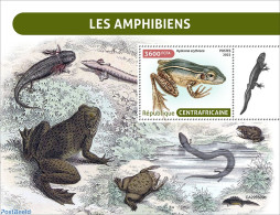 Central Africa 2022 Amphibians, Mint NH, Nature - Animals (others & Mixed) - Frogs & Toads - Central African Republic
