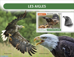 Central Africa 2022 Eagles, Mint NH, Nature - Birds Of Prey - Centraal-Afrikaanse Republiek