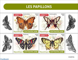 Central Africa 2022 Butterflies, Mint NH, Nature - Butterflies - República Centroafricana