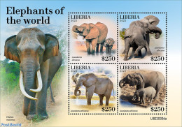 Liberia 2022 Elephants, Mint NH, Nature - Elephants - Other & Unclassified