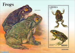 Liberia 2022 Frogs, Mint NH, Nature - Frogs & Toads - Other & Unclassified