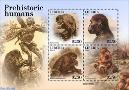 Liberia 2022 Prehistoric Humans, Mint NH, Nature - Prehistory - Other & Unclassified