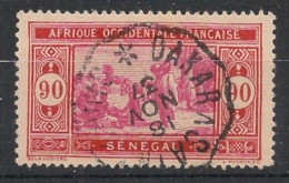 SENEGAL - 1927-33 - N°YT. 106 - Marché 90c Rouge - Oblitéré / Used - Gebraucht