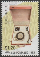 AUSTRALIA - USED 2024 $1.20 Retro Radio - AWA B28 Portale 1963 - Usati