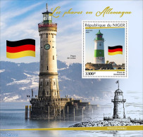 Niger 2022 Lighthouses In Germany, Mint NH, History - Various - Flags - Lighthouses & Safety At Sea - Phares