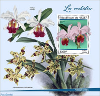 Niger 2022 Orchids, Mint NH, Nature - Orchids - Níger (1960-...)