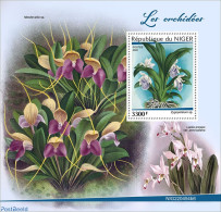 Niger 2022 Orchids, Mint NH, Nature - Orchids - Níger (1960-...)