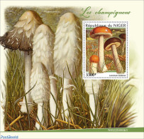 Niger 2022 Mushrooms, Mint NH, Nature - Mushrooms - Pilze