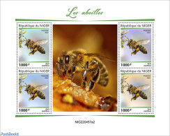 Niger 2022 Bees, Mint NH, Nature - Bees - Níger (1960-...)