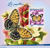 Niger 2022 Butterflies, Mint NH, Nature - Butterflies - Niger (1960-...)