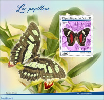 Niger 2022 Butterflies, Mint NH, Nature - Butterflies - Niger (1960-...)