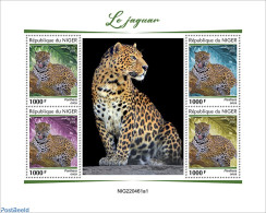 Niger 2022 Jaguars, Mint NH, Nature - Cat Family - Níger (1960-...)