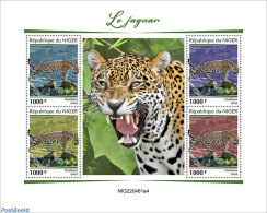 Niger 2022 Jaguars, Mint NH, Nature - Cat Family - Níger (1960-...)