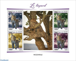 Niger 2022 Leopards, Mint NH, Nature - Cat Family - Níger (1960-...)