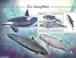 Central Africa 2022 Dolphins, Mint NH, Nature - Sea Mammals - Centraal-Afrikaanse Republiek