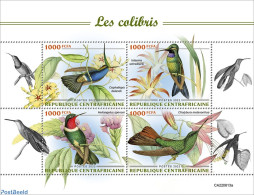 Central Africa 2022 Hummingbirds, Mint NH, Nature - Birds - Hummingbirds - República Centroafricana